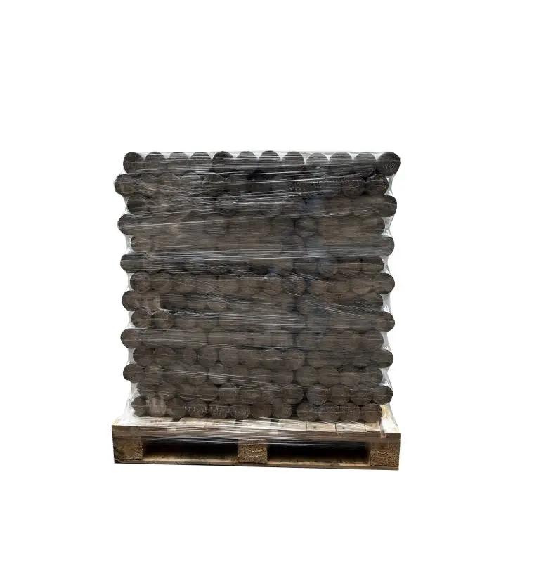 Palette Bûches compressées longue durée – 1008 kg – 100% naturelles – Grand Est – 168 sacs de 6 kg Piskorski Bois Énergie