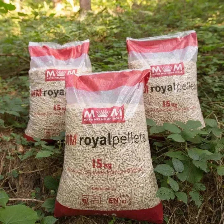 Palette de Pellets MM Royal ( Royal Pellets ) – 78 Sacs Plastique BoisDeChauffe