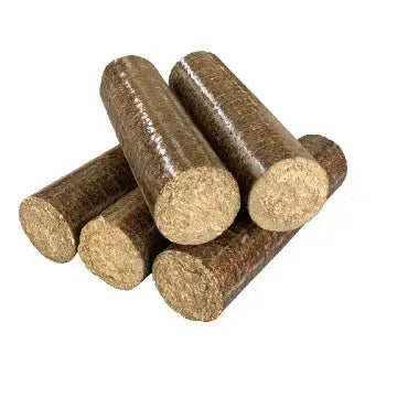 Bûches compressées 100% feuillus – Palette de 1040kg - ENERGIE BOIS SERVICE